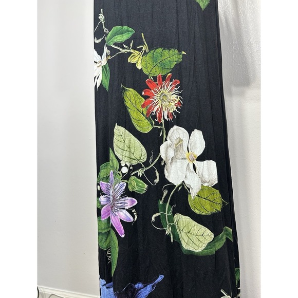 NWT Alice + Olivia Revolve Delora Open-Back Maxi Dress Size 8 Lunch Date Floral - Picture 7 of 16